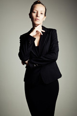 Woman in a business suit 