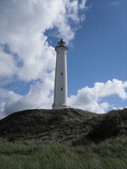Fototapeta na wymiar Leuchtturm Lyngvig Fyr