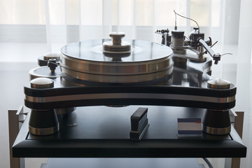 Turntable in the room