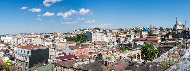 Top view of Istanbul