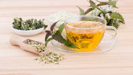 white archangel tea / Tea from flowers of the  white archangel 