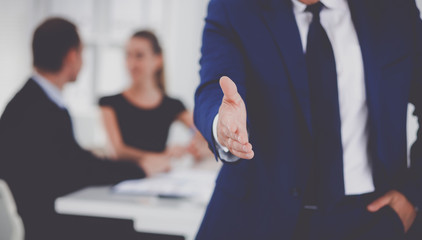 Closeup of a business handshake © s_l