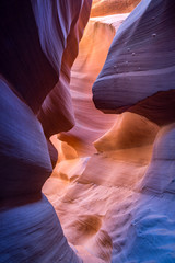 Antelope Canyon in Arizona, USA.