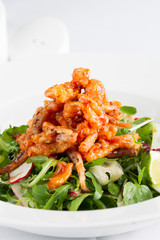 Pan Fried Squid