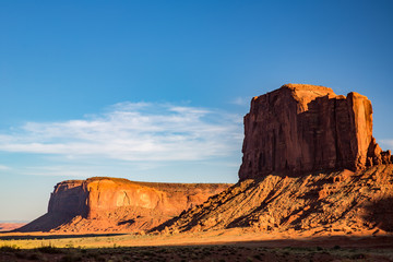 Fototapeta na wymiar Landscape in Monument Valley.