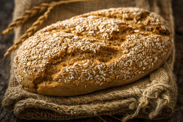 Fresh homemade bread