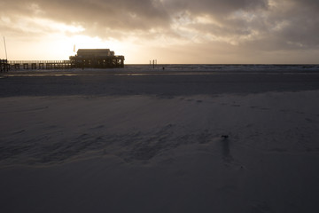 Obraz premium Beach at Sankt Peter Ordin North Sea