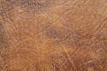 Brown old leather textured background, fashion design, wallpaper