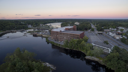 Fototapeta premium Sunset in Brunswick Maine