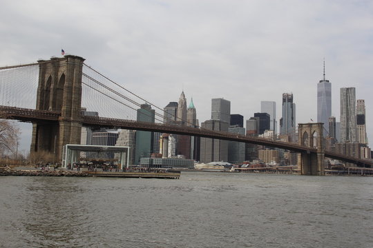 Brooklyn Bridge from below © Sandra