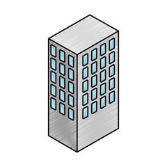 server tower isometric icon vector illustration design
