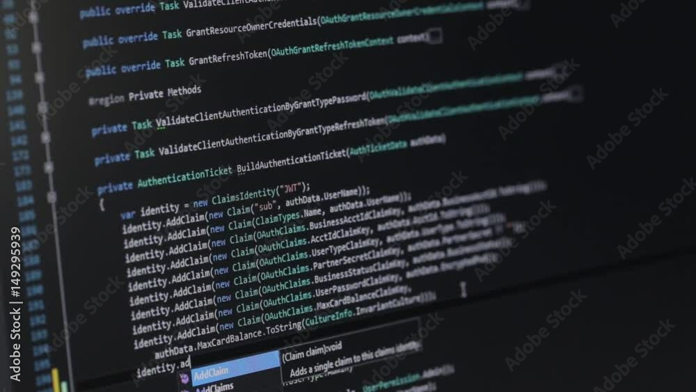 Wall mural monitor programmer code, panorama down