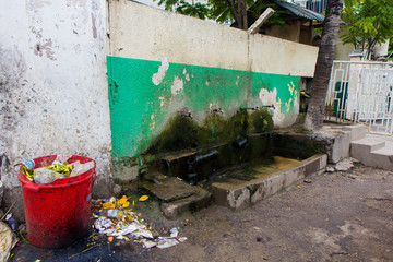 Streets in heart of Stone Town city.