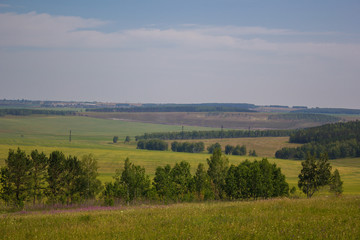 Fototapeta premium the nature of Siberia