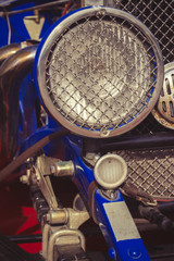 Obraz na płótnie Canvas headlight vintage cars