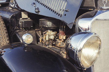 motor vintage auto