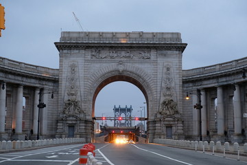 Fototapeta na wymiar Entrance of New York