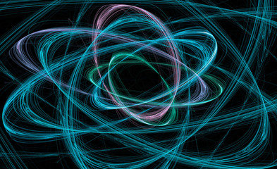 abstract symmetrical fractal