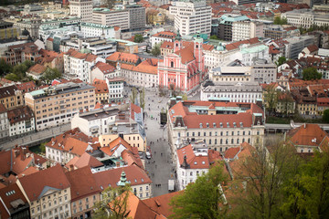 Fototapeta na wymiar Liubliana