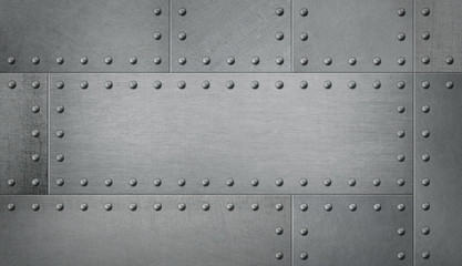 Armor metal background 3d illustration