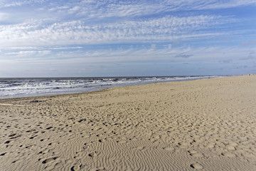 Fototapeta na wymiar beach landscape on a sunny day