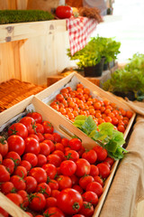 Tomato in the market