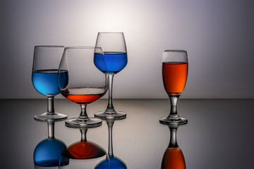 Bar Glasses Decoration