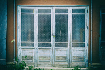 Fototapeta premium Door with glass