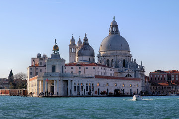 Fototapeta na wymiar Santa Maria de la Salute, Venice, Italy
