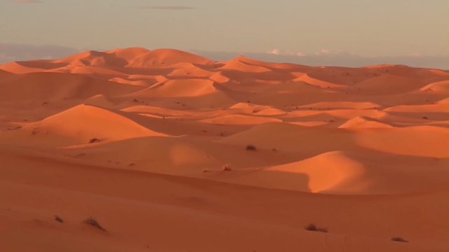 deserto di sabbia del sahara