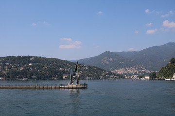 Como at Lake Como, Lombardy Italy 