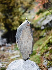Stone pyramid