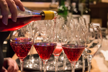 Red Frizzante - Stock image