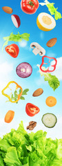 Salad background