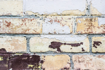 Old brick wall background