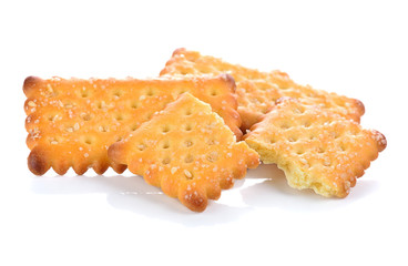 biscuits isolated on white background