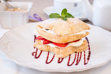 Berry millefeuille