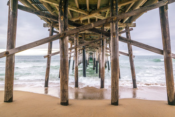 Fototapeta premium Newport Beach, Orange County in Southern California 