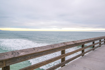 Fototapeta na wymiar Newport Beach, Orange County in Southern California 