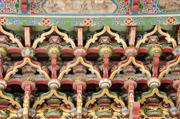 Fototapeta premium The Chinese roof