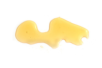 syrup isolated on white background.