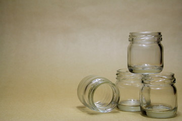 Empty Small Jars