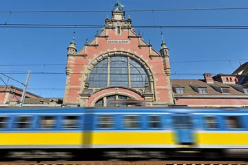 Photo sur Plexiglas Gare Dworzec Kolejowy w Gdańsku.