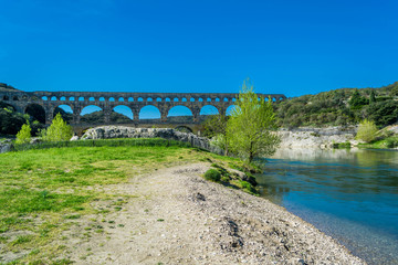 Obraz premium Le pont du Gard, France. 