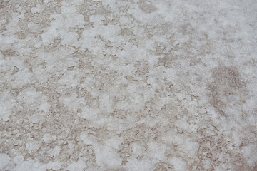 Dry salt background