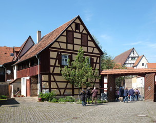 Fototapeta na wymiar Bauhofstadel in Bad Windsheim
