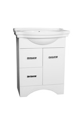 white bathroom furniture