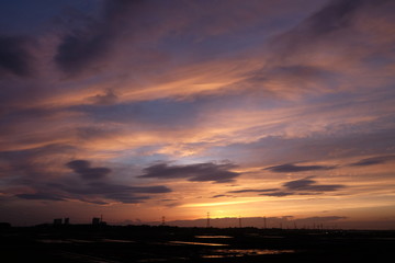 Fototapeta premium 夕焼け空