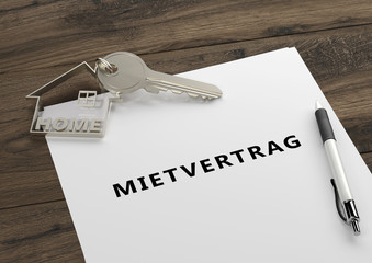 Mietvertrag