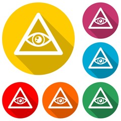 All seeing eye - Illustration